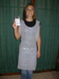 #801 Bib Apron 1-Mil.